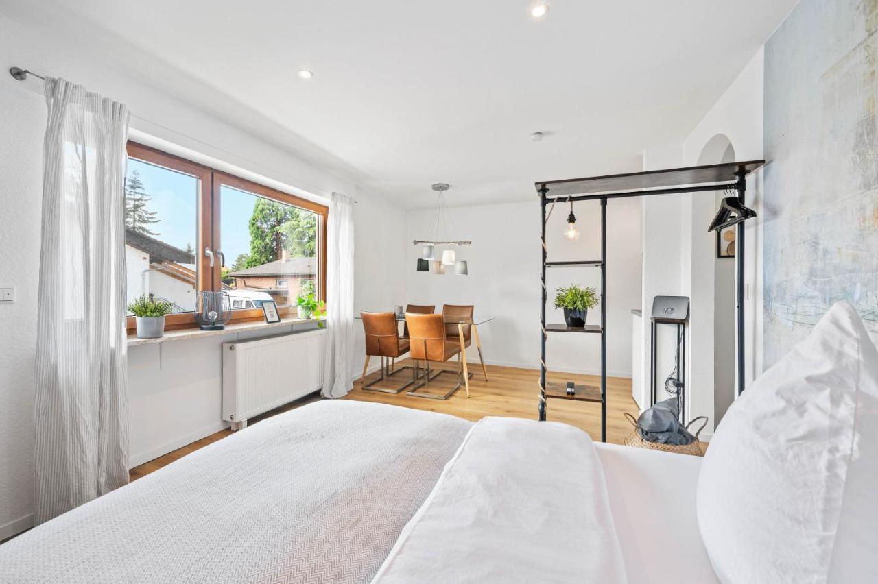 Ruhiges Und Zentrales Apartment In Huettenfeld Lampertheim Extérieur photo