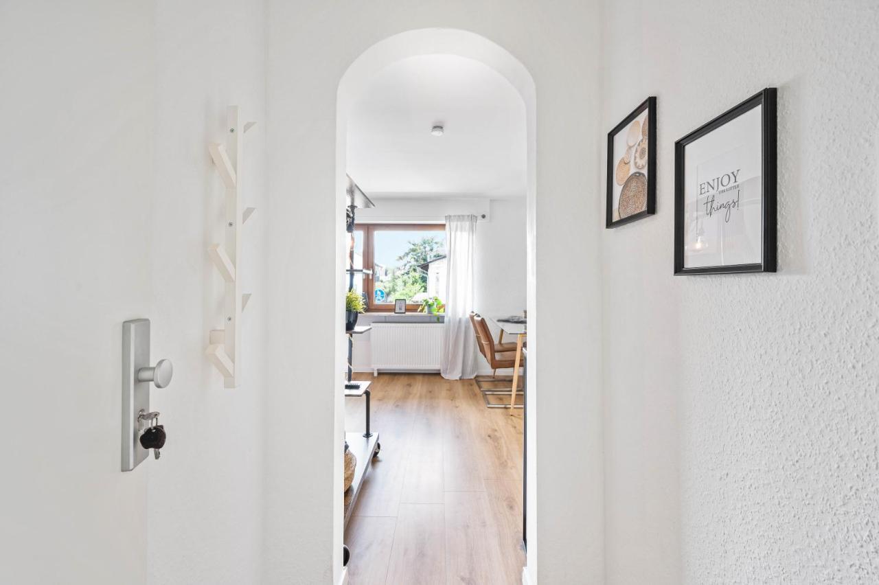 Ruhiges Und Zentrales Apartment In Huettenfeld Lampertheim Extérieur photo