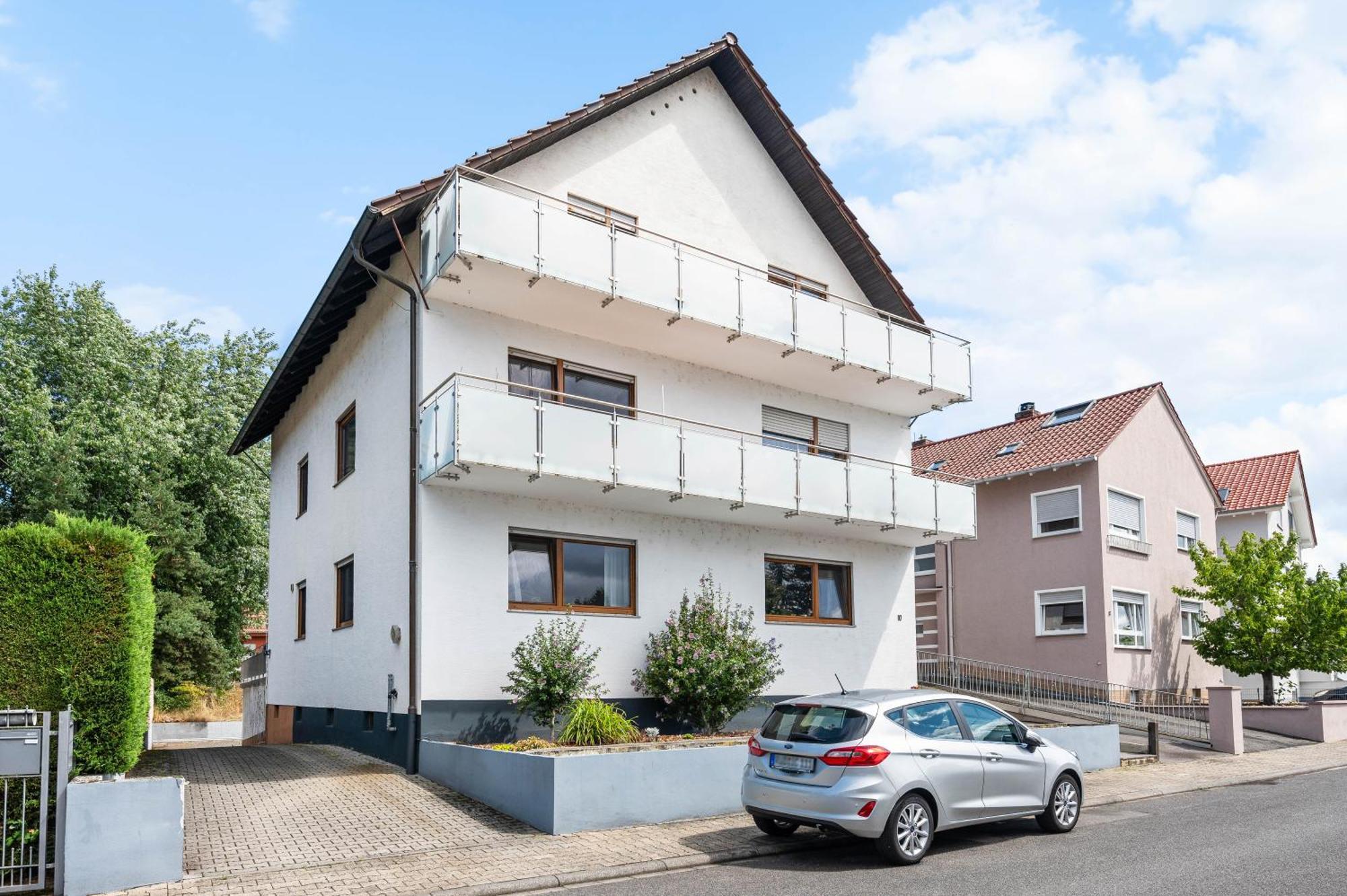 Ruhiges Und Zentrales Apartment In Huettenfeld Lampertheim Extérieur photo