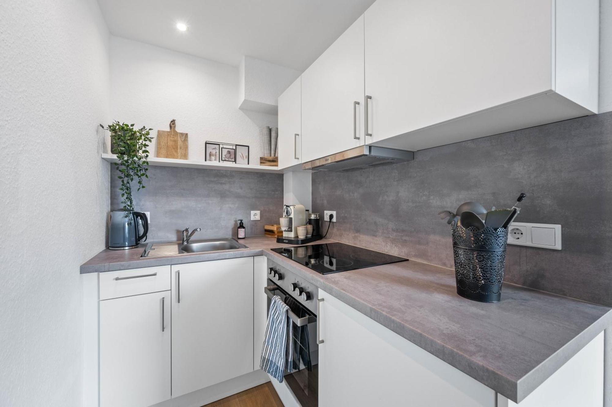 Ruhiges Und Zentrales Apartment In Huettenfeld Lampertheim Extérieur photo
