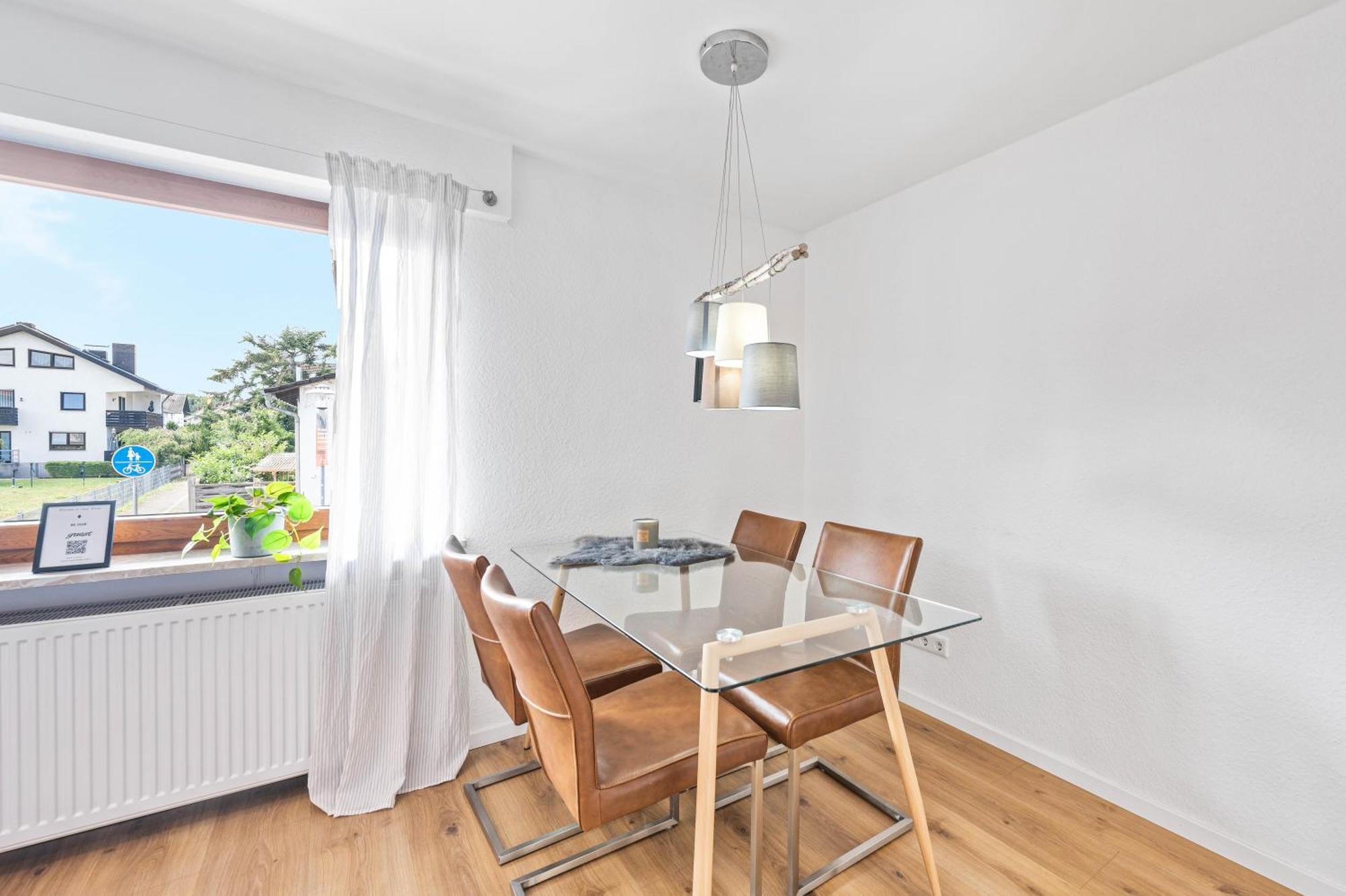 Ruhiges Und Zentrales Apartment In Huettenfeld Lampertheim Extérieur photo